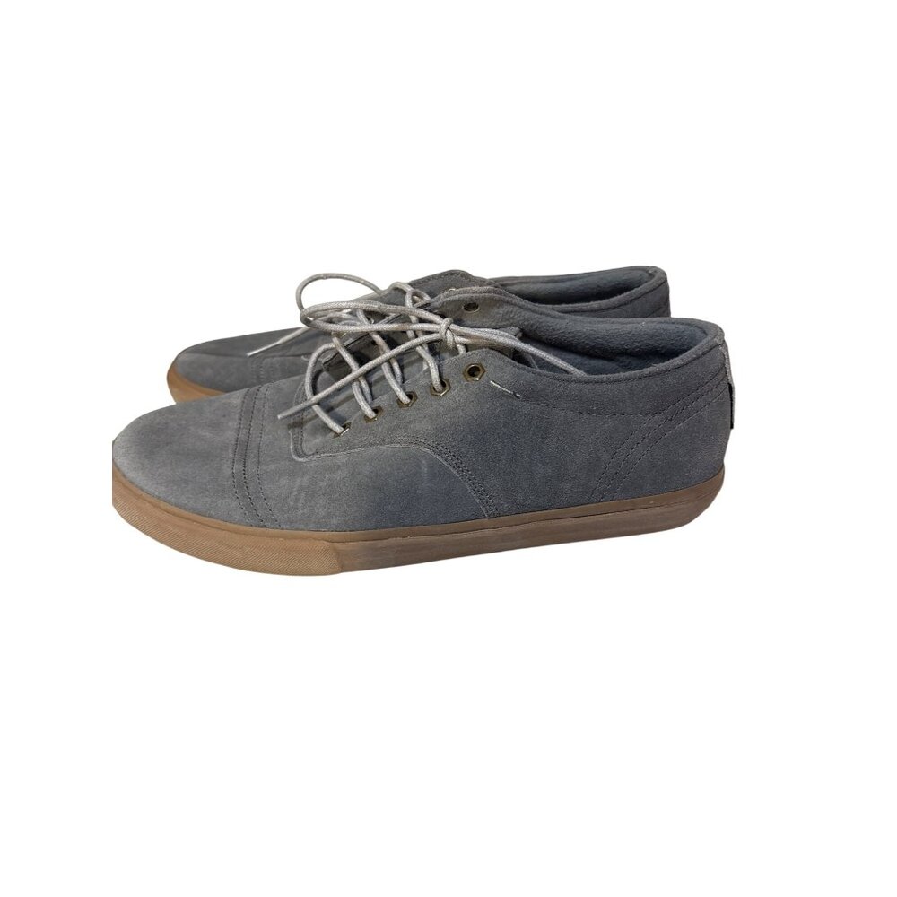 Dekline‎ Jaws Aaron Homoki Mens 12 Gray Suede Lace-Up Sneakers